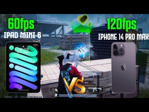 Ipad Mini 6 vs Iphone 14 Pro Max PUBG Full Comparison 😍 Best Gaming Phone IN 2025