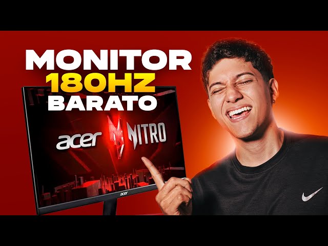 Vídeo relacionado con Acer Nitro KG242YEbiif - Monitor Gaming 24" Full HD 100 Hz (60 cm, 1920x1080, 16:9, 250 Nits, Tiempo de Respuesta 1ms VRB, AMD FreeSync, 2xHDMI 2.0/DP 1.2) Monitor PC Gaming Color Negro