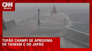 Vídeo: “Ciclone monstro” cancela voos e coloca Taiwan e Japão em alerta | LIVE CNN