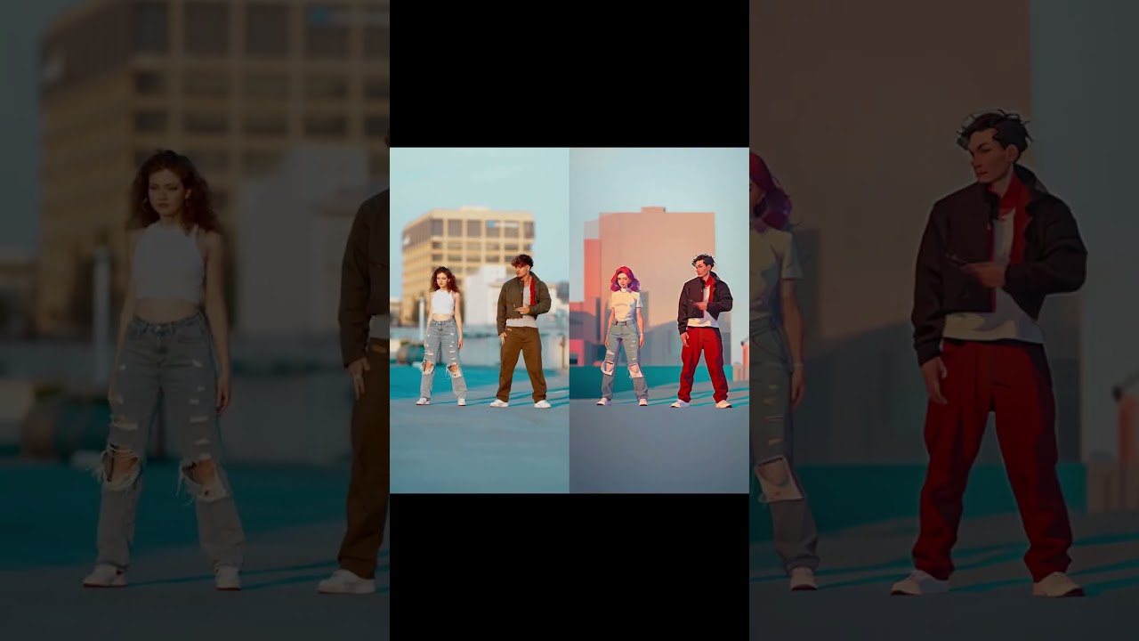 Famous dancer  @iamdytto   as a animated character #stablediffusion #temporalkit #ebsynth #aivideo