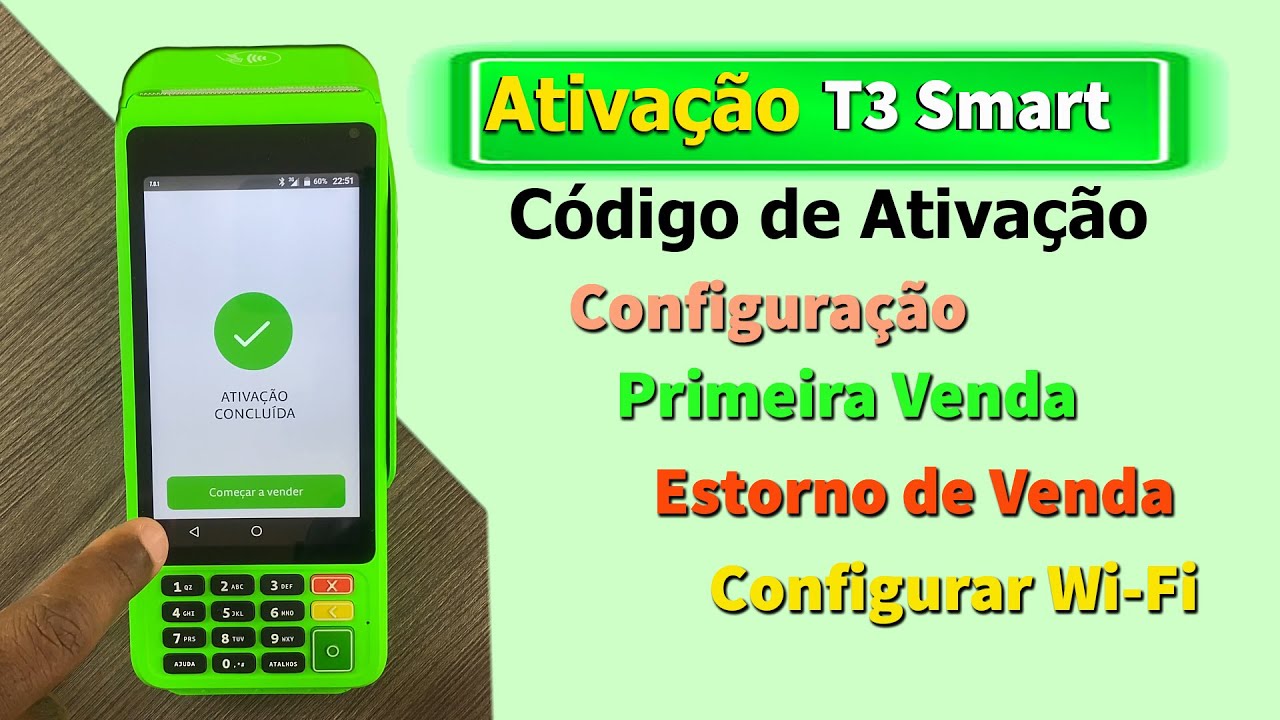 Maquininha Ton T3 Smart - Veja Como Ativar
