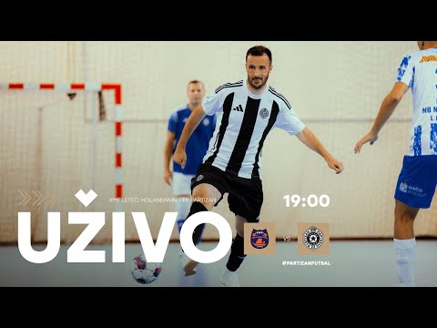 UŽIVO PRENOS: KMF Leteći Holanđanin - Futsal klub Partizan