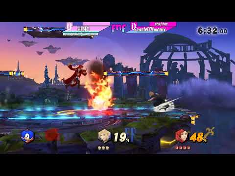 (4xM) fnf#4 - Losers Quarters - HEYO (Cloud, Mario, Wario) vs. ScarletPhoenix (Robin)