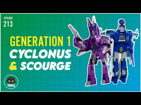 TRDQ: Generation 1 Cyclonus & Scourge review