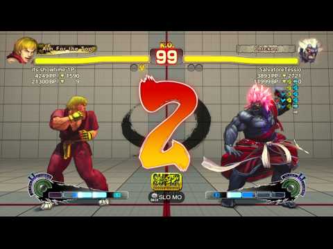 SSFIVAE~ Ken (its showtime 1p) vs.  Oni (SalvatoreTessio) HD