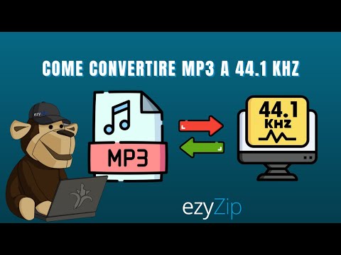Convertire MP3 a una frequenza di campionamento di 44.1kHz (Guida semplice)