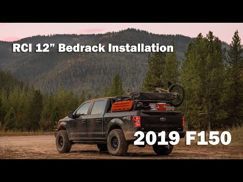 12" RCI Bed rack for 2019 F150 Installation