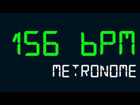 156 BPM (Beats Per Minute) Metronome