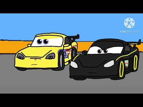 My version of the cars 2 porto corsa crash