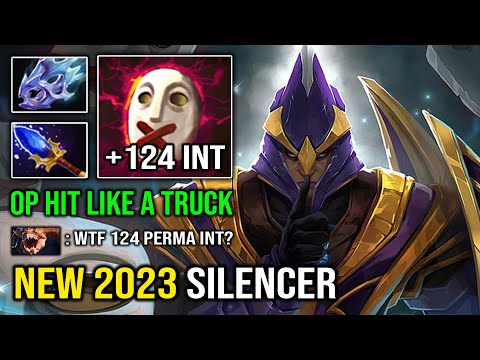 +124 PERMA INT STOLE Moon Shard Speed Silencer | NEW 2023 Offlane Guide Dota 2
