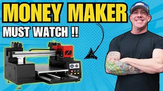 UV Printing Direct To Film | How To UV Print Decals on A/B Film