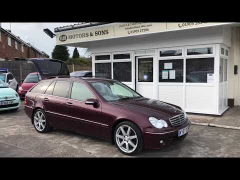 2007/07 MERCEDES-BENZ C220 CDI ELEGANCE SE ESTATE AUTOMATIC £3995