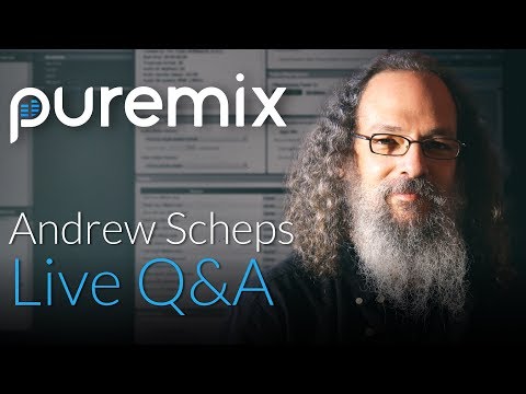 Puremix Mentors | Live Q&A Session | Andrew Scheps Grammy Award Winning Producer