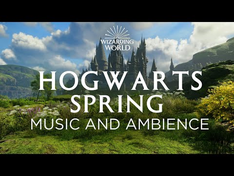 Spring at Hogwarts | Harry Potter Hogwarts Legacy Music and Ambience