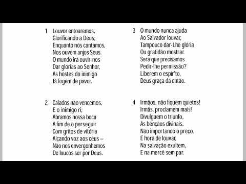 Hino 65 - Louvor entoaremos | William Howard 
