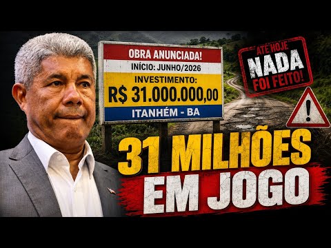 GOVERNADOR DA BAHIA FAZ PROMESSA E NÃO CUMPRE