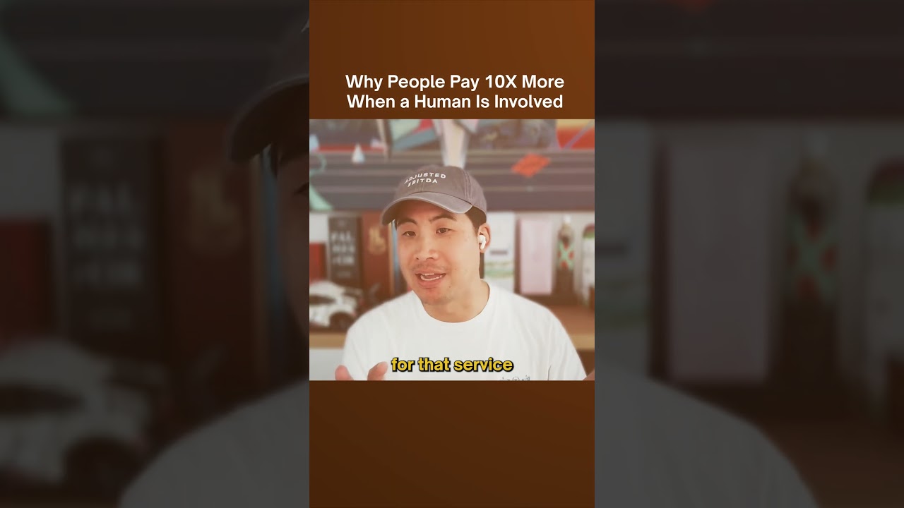 He Added ONE Human… and Raised Prices 10X 🤯   #shorts