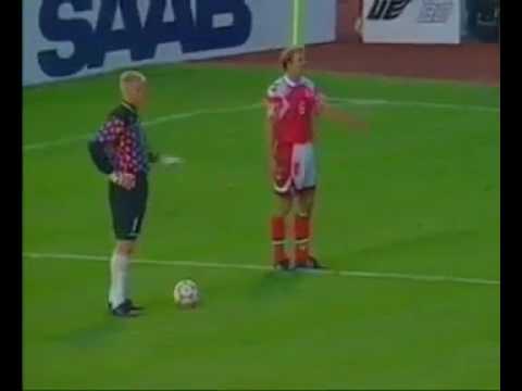 Denmark backpass their way to Euro '92 glory