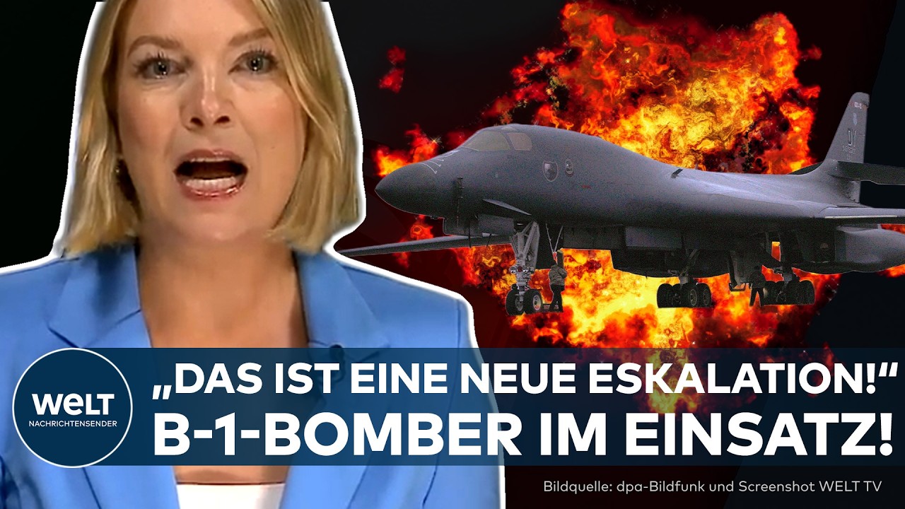 NEUE ESKALATION IM IRAN-KRIEG: USA setzen jetzt B-1-Lancer-Bomber ein!