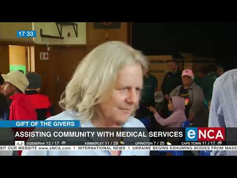 Gift of the Givers Assisting community with medical services