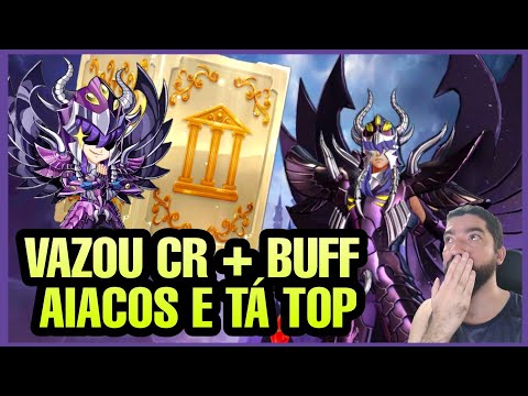 Vazado Cloth Repair do Aiacos de Garuda + Balanceamento de Skill - Saint Seiya Awakening