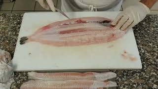 Lever des filets de poisson plat (sole)