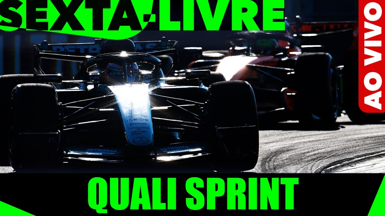 F1 AO VIVO: Tudo sobre a CLASSIFICAÇÃO SPRINT para o GP DA HOLANDA | SEXTA-LIVRE
