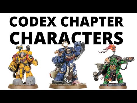 Every Space Marine Character from the 'Codex Chapters' in 10th Edition - Ultramarines and More!