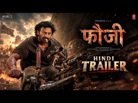 FAUZI Hindi Trailer | Prabhas, Imanvi | Hanu Raghavapudi | Mythri Movie Makers | 19 March 2027