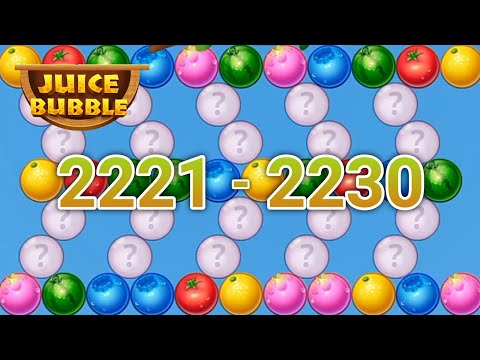 Bubble Shooter | Shoot Bubble Fruit Splash | Level 2221 to 2230 | Fruit Game