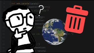 COMO DELETAR ALGO DO MUNDO