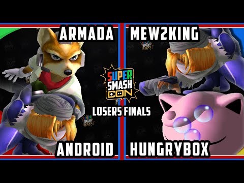 SSC 2018 SSBM - [A]rmada & [A]ndroid Vs. FOX MVG | Mew2King & Liquid`Hungrybox - Melee Doubles LF