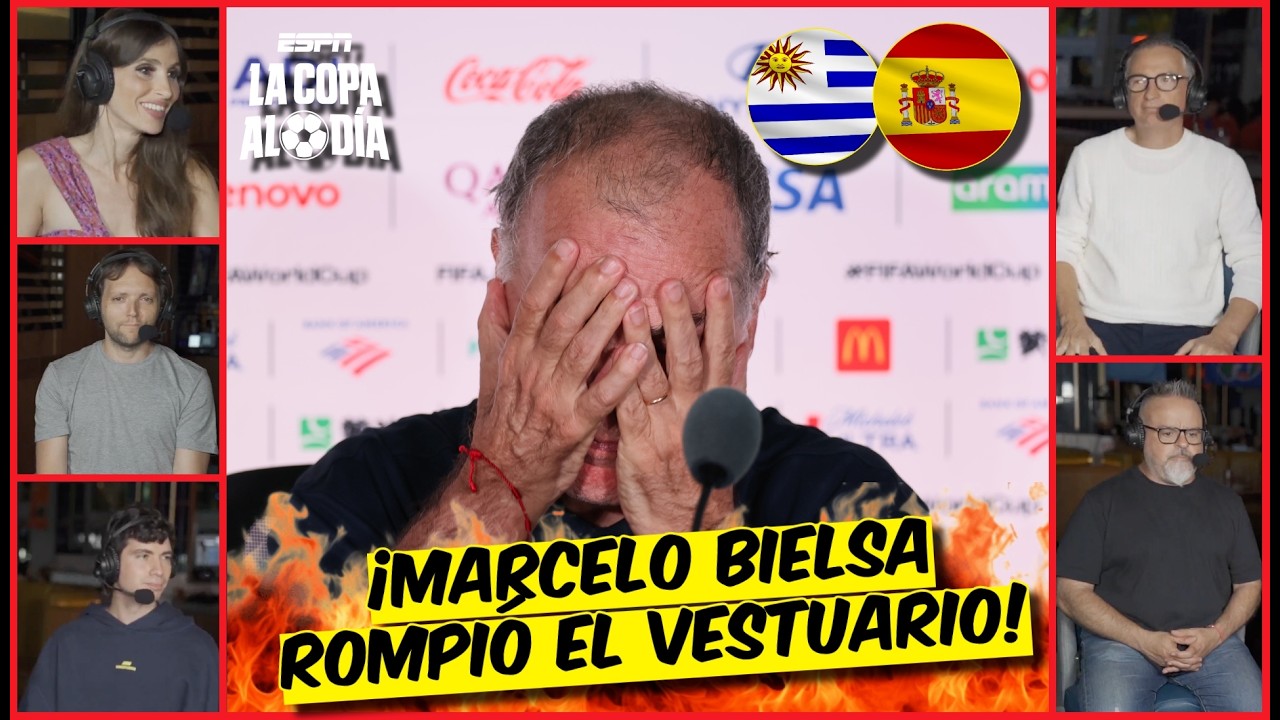 MARCELO BIELSA tiene TODA LA CULPA por el FRACASO de URUGUAY en este MUNDIAL | La Copa Al Día
