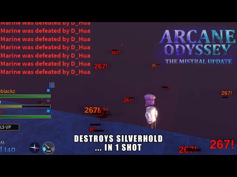 500+ Attack Size vs Navy | Arcane Odyssey