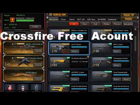 [Philippines]Crossfire 2.0 Free acount with 5 VIP