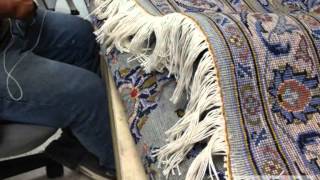 preview picture of video 'How to Fix an Oriental Rug Fringe in Bal Harbour'