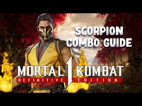 Mortal Kombat 1: Definitive Edition - Scorpion Combo Guide (Kameo: Stryker)
