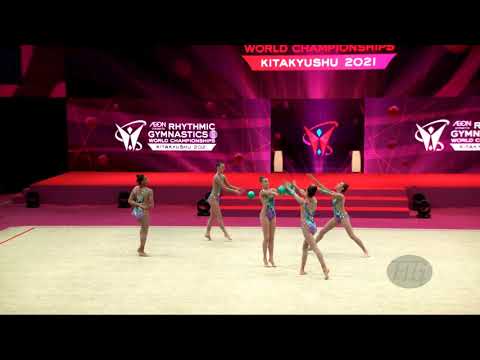 France (FRA) - 2021 Rhythmic Worlds, Kitakyushu (JPN) - Qualifications 5 Balls