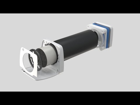 Suedwind - Ambientika: dezentrale Wohnraumlüftung mit Wärmerückgewinnung