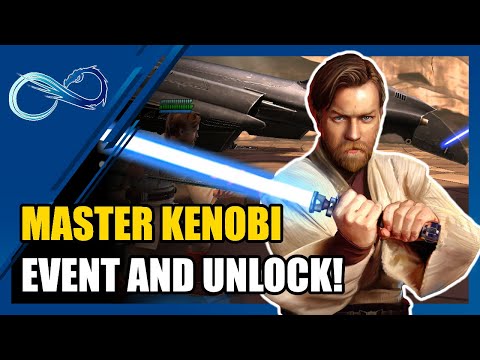 Master Kenobi Unlock! - Tiers 1 through 3 and fighting SLKR - Star Wars: Galaxy of Heroes