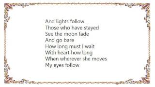 Jimmy Webb - She Moves Lyrics