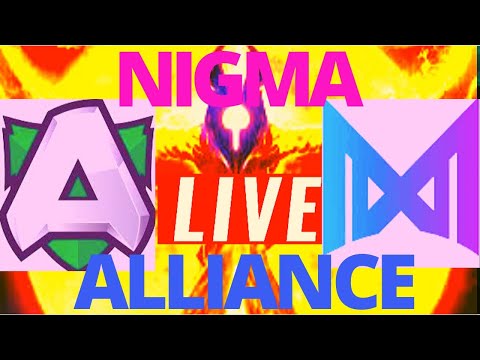 Nigma vs Alliance - dota 2 live