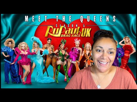 RuPaul's Drag Race UK Season 5 MEET THE QUEENS*