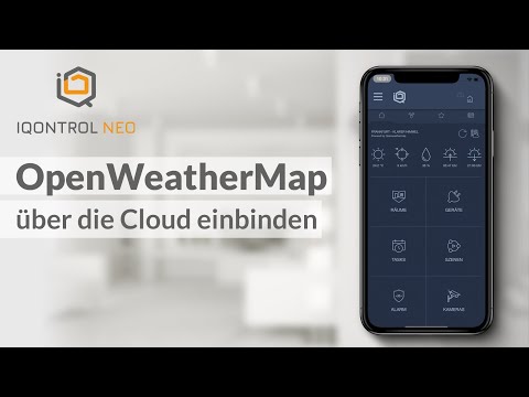 IQONTROL NEO QuickTipp: OpenWeatherMap über die Cloud einbinden
