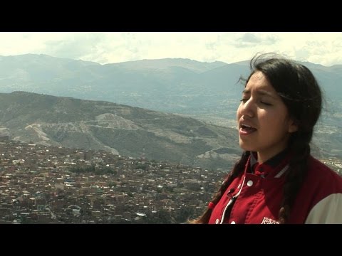 Quechua teen out to revive language, one pop song at a time