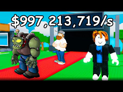 Roblox Steal a Plants Vs Zombies😎😱