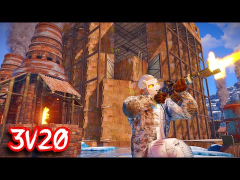 I Survived and CONQUERED The Most ZERG Infested Server in RUST...