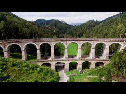 Kalte Rinne Viadukt (Semmering Railway, Austria)
