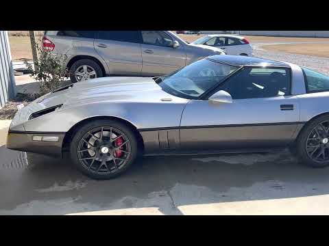 C4 Corvette LS Swap New Wheels and Tires 19 inches TSW Nürburgring
