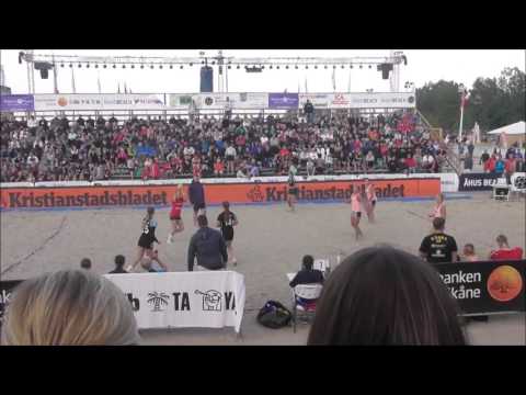 Åhus Beachhandboll 2017 H43 1 - Kärra HF 2